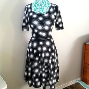 Free with purchase!Black and White Dandelion Dress